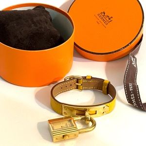 Hermès Kelly Leather Bracelet Watch